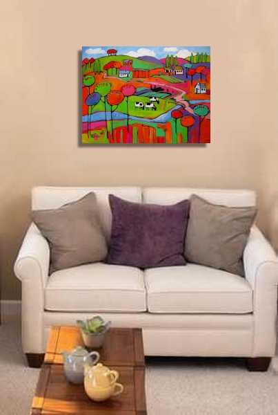 Lookout Studios - original paintings by artist Patty Baker