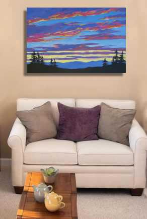 Lookout Studios - original paintings by artist Patty Baker