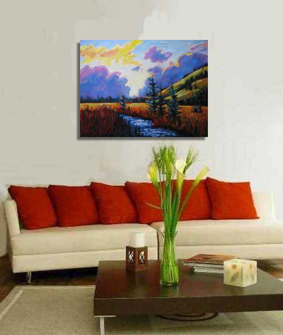 Lookout Studios - original paintings by artist Patty Baker
